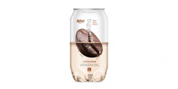 Pet can 350ml Sparkling drink with coffee flavor from CC